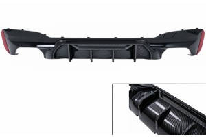 Διαχύτης Πίσω Προφυλακτήρα Κατάλληλος Για Bmw Σειρά 5 G30 G31 Limousine Touring (2017-2024) M5 Design