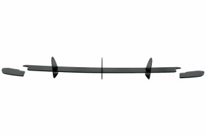 Προέκταση Πίσω Προφυλακτήρα Για Διαχύτη Και Πίσω Πλευρικούς Διαχωριστές Κατάλληλο Για Vw Golf Vi 6 Gti (2008-2013) Μαύρο