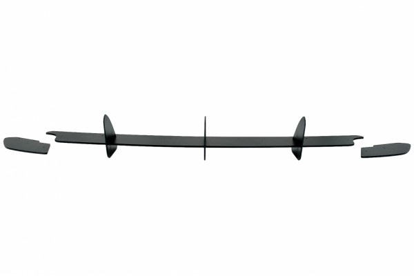 Προέκταση Πίσω Προφυλακτήρα Για Διαχύτη Και Πίσω Πλευρικούς Διαχωριστές Κατάλληλο Για Vw Golf Vi 6 Gti (2008-2013) Μαύρο