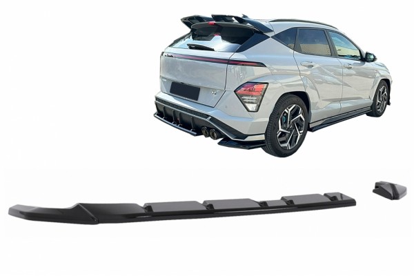 Διαχωριστής Προέκτασης Πίσω Προφυλακτήρα Κατάλληλος Για Hyundai Kona N-Line Mk2 (2023-) Μαύρος Διαχωριστής Προέκτασης Πίσω Προφυλακτήρα Κατάλληλος Για Hyundai Kona N-Line Mk2 (2023-) Μαύρος