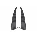 Πίσω προφυλακτήρας, Πλαϊνά πτερύγια, φλας, Κατάλληλα Για Mercedes C Class W205 (2014-2020) Carbon Film