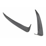 Πίσω προφυλακτήρας, Πλαϊνά πτερύγια, φλας, Κατάλληλα Για Mercedes C Class W205 (2014-2020) Carbon Film