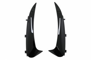 Πίσω προφυλακτήρας, Πλαϊνά πτερύγια, Κατάλληλα Για Mercedes C Class C205 A205 (2015-2019) Piano Black