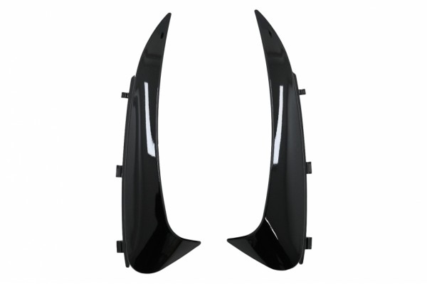 Πίσω προφυλακτήρας, Πλαϊνά πτερύγια, Κατάλληλα Για Mercedes C Class C205 A205 (2015-2019) Piano Black