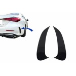 Πτερύγια Πίσω Προφυλακτήρα Κατάλληλα Για Mercedes C Class W206 Sport Line (2021-up) Piano Black