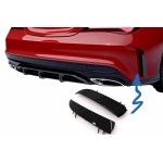 Διαχωριστικά Πίσω προφυλακτήρα, πτερύγια, Πλευρικά Πτερύγια αεραγωγών, Κατάλληλα Για Mercedes Cla W117 C117 X117 (2013-2018) CLA45 Design