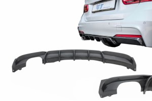 Διαχύτης Πίσω Προφυλακτήρα Carbon Κατάλληλος Για Bmw Σειρά 3 F30 F31 (2011-2019) M Design Αριστερή Έξοδος