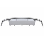 Διαχύτης Αέρα Πίσω Προφυλακτήρα Κατάλληλος Για Audi A7 4G Facelift (2015-2018) S7 Design Μόνο Για Στάνταρ Προφυλακτήρα