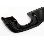 Διαχύτης Πίσω Προφυλακτήρα Κατάλληλος Για Audi A3 8V Facelift (2016-2019) Hatchback Sportback RS3 Design Μόνο S-line Προφυλακτήρας Piano Black