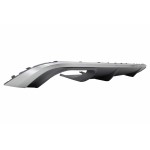 Διαχύτης Πίσω Προφυλακτήρα Κατάλληλος Για Audi A4 B9 8W Sedan Avant (2016-2018) S4 Design For Standard Edition Grey