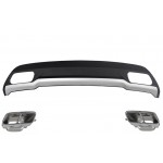 Πίσω Διαχύτης Και Απολήξεις Εξάτμισης Κατάλληλα Για Mercedes A-Class W176 (2012-2018) Sport Pack