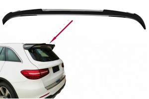 Πρόσθετο Αεροτομής Οροφής πίσω, Κατάλληλο Για Mercedes Glc X253 Suv (2015-και μετά) Piano Black