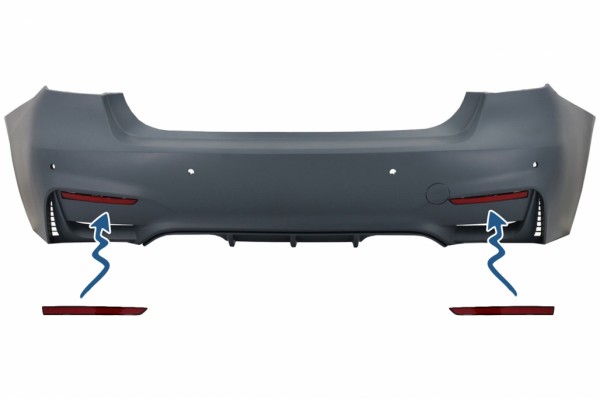 Κόκκινοι Ανακλαστήρες Κατάλληλοι Μόνο Για Bmw Σειρά 3 F30 (2011-2019) Πίσω Προφυλακτήρας M3 Sport Design Κόκκινοι Ανακλαστήρες Κατάλληλοι Μόνο Για Bmw Σειρά 3 F30 (2011-2019) Πίσω Προφυλακτήρας M3 Sport Design