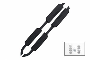 Σανίδες Σκαλοπατιών Για Πλαϊνά Σκαλοπάτια Κατάλληλα Για Land Rover Defender L663 110 (2020-up) Black Edition