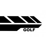 Αυτοκόλλητο Πλαϊνών Αυτοκόλλητων Βινυλίου Μαύρο Κατάλληλο Για Vw Golf 5 6 7 V Vi Vii (2003-και μετά)