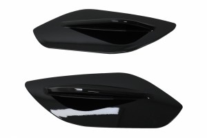 Πλαϊνή Επέκταση Για Αεροτομή Οροφής Κατάλληλη Για Mercedes A-Class W176 (2012-2018) W177 (2018-up) Gla Suv X156 (2014-2019) H247 (2020-up) Piano Black