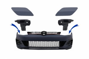 Καλύμματα Sra Κατάλληλα Για Vw Golf 7.5 (2017-2020) Μόνο Για Μπροστινό Προφυλακτήρα Gti Design
