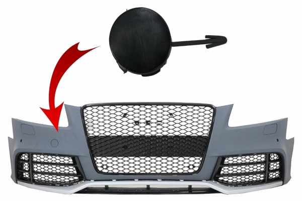 Κάλυμμα Γάντζου Ρυμούλκησης Μπροστινού Προφυλακτήρα Κατάλληλο Για Audi A5 8T (2008-2016) RS5 Design Κάλυμμα Γάντζου Ρυμούλκησης Μπροστινού Προφυλακτήρα Κατάλληλο Για Audi A5 8T (2008-2016) RS5 Design