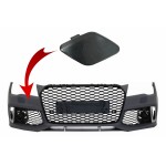 Κάλυμμα Γάντζου Ρυμούλκησης Μπροστινού Προφυλακτήρα Κατάλληλο Για Audi A7 4G (2010-2018) RS7 Design