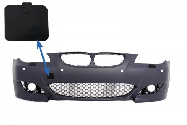 Κάλυμμα Γάντζου Ρυμούλκησης Μπροστινού Προφυλακτήρα Κατάλληλο Για Bmw Σειρά 5 E60 (2003-2010) M5 M-Tech M-Sport Design