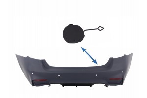 Κάλυμμα Γάντζου Ρυμούλκησης Πίσω Προφυλακτήρα Κατάλληλο Για Bmw Σειρά 3 F30 (2011-και μετά) M3 M-tech Design