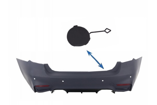 Κάλυμμα Γάντζου Ρυμούλκησης Πίσω Προφυλακτήρα Κατάλληλο Για Bmw Σειρά 3 F30 (2011-και μετά) M3 M-tech Design Κάλυμμα Γάντζου Ρυμούλκησης Πίσω Προφυλακτήρα Κατάλληλο Για Bmw Σειρά 3 F30 (2011-και μετά) M3 M-tech Design