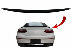Αεροτομή Πορτμπαγκάζ Κατάλληλη Για Mercedes E-Class C238 Coupe (2016-και μετά) Piano Black