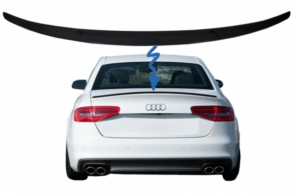Σπόιλερ Πορτμπαγκάζ Κατάλληλο Για Audi A4 B8 Sedan (2008-2015) Piano Black Σπόιλερ Πορτμπαγκάζ Κατάλληλο Για Audi A4 B8 Sedan (2008-2015) Piano Black