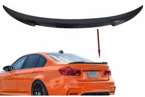 Αεροτομή Πορτμπαγκάζ Κατάλληλη Για Bmw Σειρά 3 F30 F80 (2011-2018) M4 Design Real Carbon
