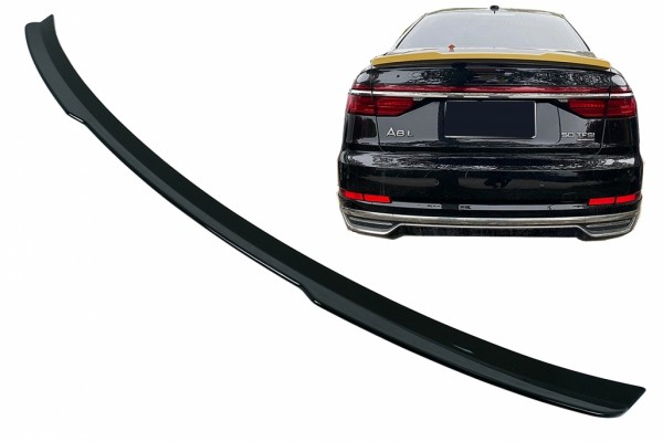 Αεροτομή Πορτμπαγκάζ Κατάλληλη Για Audi A8 D5 4N Sedan (2018-2022) Σε Γυαλιστερό Μαύρο Χρώμα