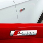 Auto Gs S-Line Αυτοκόλλητο Σήμα Αυτοκινήτου 7 x 1.5cm σε Ασημί Χρώμα