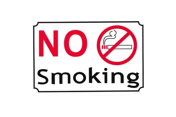 Auto Gs Πινακίδα Αυτοκόλλητη "Απαγορεύεται Το Κάπνισμα" 30x20cm