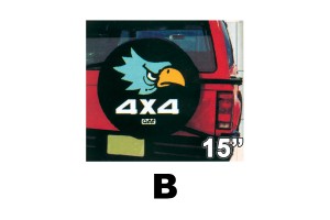 Ρεζερβας Καλυμματα 15"-B-ΑΕΤΟΣ Μπλε