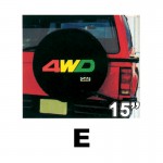 Ρεζερβας Καλυμματα 15"-E-4WD