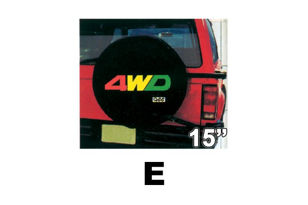 Ρεζερβας Καλυμματα 15"-E-4WD