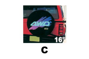 Ρεζερβας Καλυμματα 16"-C-4WD Μπλε