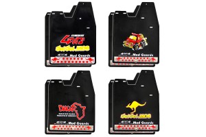 Λασπωτηρες Suv Dakar Μαυρο