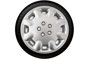 Autoline Σετ Τάσια Αυτοκινήτου Taiwan Special 4τμχ 15" Ασημί