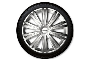 Σετ Τάσια Αυτοκινήτου Argo Giga 4τμχ 15" Ασημί 13623