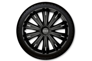 Σετ Τάσια Αυτοκινήτου Gorecki Argo Giga 4τμχ 13" Μαύρο 13625