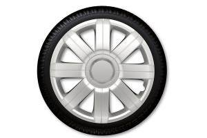 Argo Σετ Τάσια Αυτοκινήτου Sportive 4τμχ 15" Ασημί