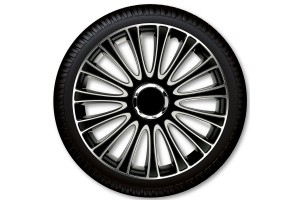 Σετ Τάσια Αυτοκινήτου Le Mans 4τμχ 16" Μαύρο 13650
