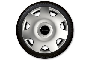 Σετ Τάσια Αυτοκινήτου Argo Platinum 4τμχ 16" Ασημί 13654