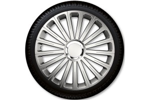 Σετ Τάσια Αυτοκινήτου Argo Radical Pro 4τμχ 13" Ασημί 13681