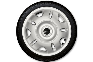 Σετ Τάσια Αυτοκινήτου Argo Imola 4τμχ 15" Ασημί 13712