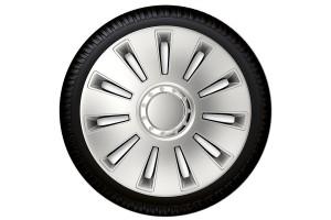 Σετ Τάσια Αυτοκινήτου Argo Silverstone Pro 4τμχ 14" Ασημί 13889