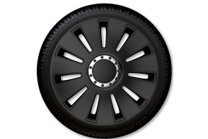 Σετ Τάσια Αυτοκινήτου Gorecki Argo Black 4τμχ 13" 13892