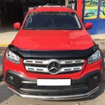 Ανεμοθραύστης / Αντιανεμικό Καπό Για Mercedes-Benz X-Class W470 2017+ Μαύρο Χρώμα