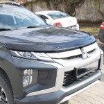 Ανεμοθραύστης / Αντιανεμικό Καπό Για Mitsubishi L200 2019+ Μαύρο Χρώμα