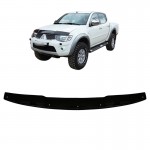 Ανεμοθραύστης / Αντιανεμικό Καπό Για Mitsubishi L200 2006-2014 Μαύρο Χρώμα